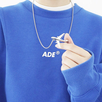 Hip-Hop Flugzeug-Halskette - Shopteufel