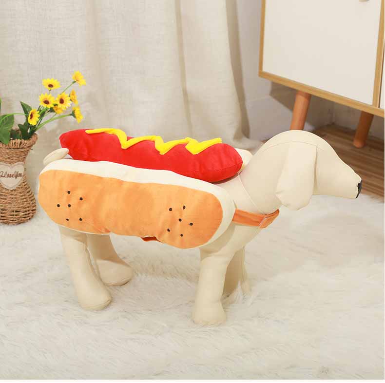 Hot Dog Halloween-Kostüm für Hunde