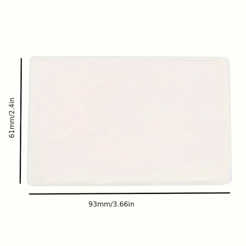 Mattierter, transparenter, entmagnetisierungsbeständiger Bankkartenhalter, Mitgliedsausweis - Shopteufel