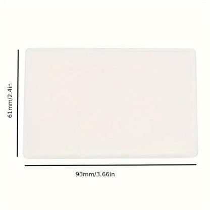 Mattierter, transparenter, entmagnetisierungsbeständiger Bankkartenhalter, Mitgliedsausweis - Shopteufel