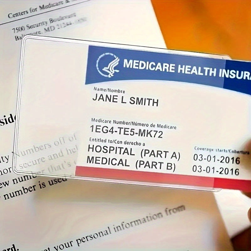 Mattierter, transparenter, entmagnetisierungsbeständiger Bankkartenhalter, Mitgliedsausweis - Shopteufel