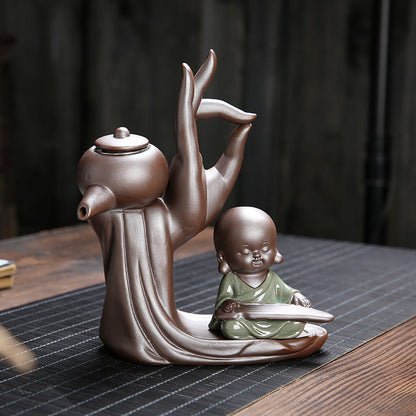 Ebony Ceremony Utensils Purple Sand Tea Set - Shopteufel