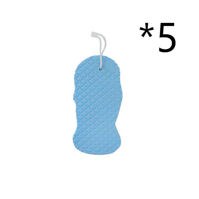 3D-Körpermassageschwamm mit Fischschuppenmuster, dreidimensionaler Badeball - Shopteufel