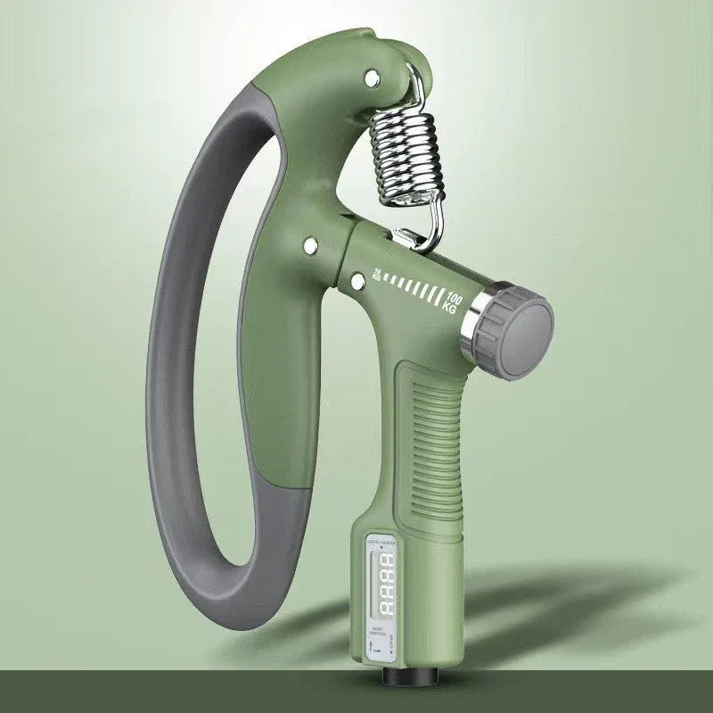 Intelligenter Zählgriff 10-100 kg, stufenlos verstellbar, professionelles Handtraining, Armmuskeltraining - Shopteufel