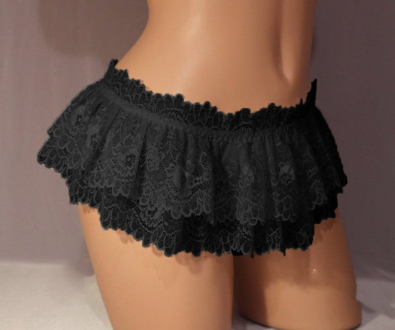 Verführerische Spitzen-Slips, sexy Damenunterwäsche - Shopteufel