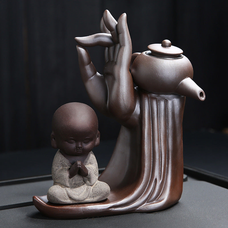 Ebony Ceremony Utensils Purple Sand Tea Set - Shopteufel