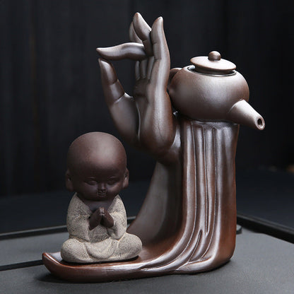 Ebony Ceremony Utensils Purple Sand Tea Set - Shopteufel