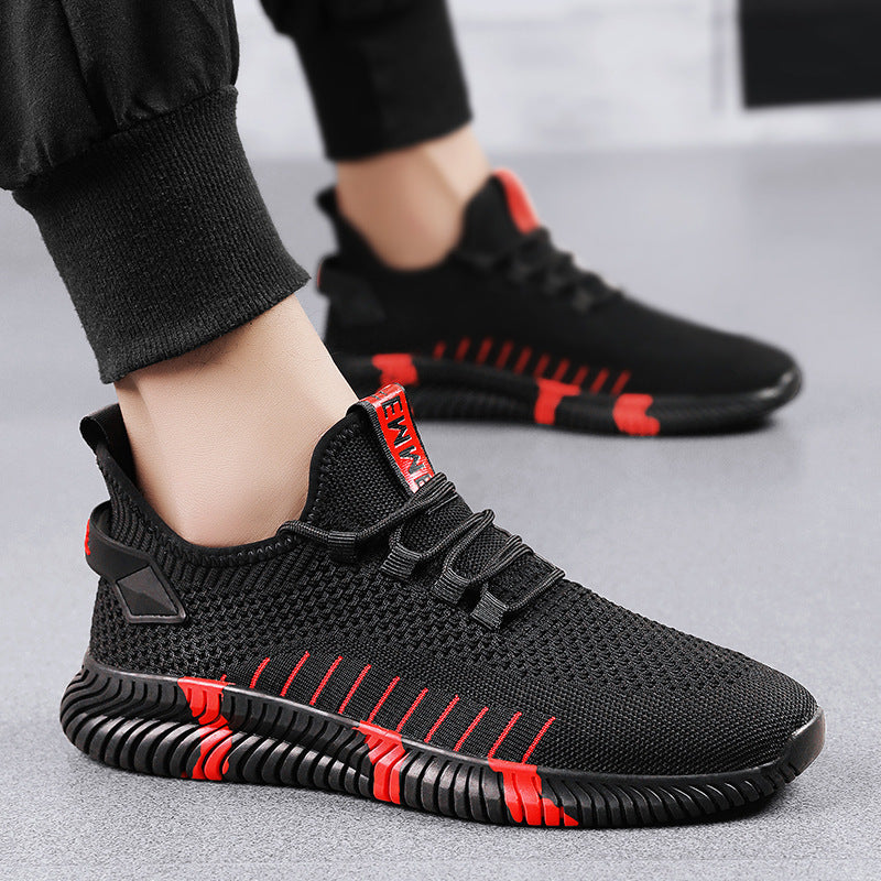 Mesh-Sneaker für Herren – Atmungsaktive, leichte Laufschuhe - Shopteufel