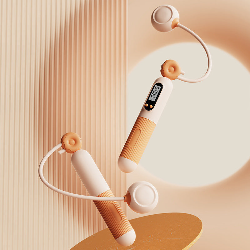 Springseil mit Zähler, verstellbares Springseil mit Kalorienzähler - Shopteufel