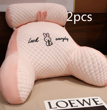 Sofakissen, flauschiges Mittagskissen, dreieckiges Lesekissen - Shopteufel