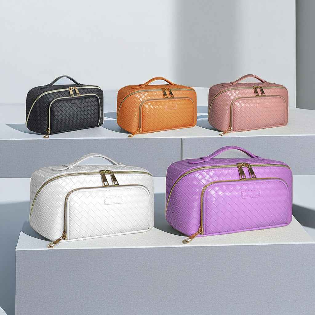 Kosmetiktasche mit großem Fassungsvermögen, tragbar, wasserdicht - Shopteufel