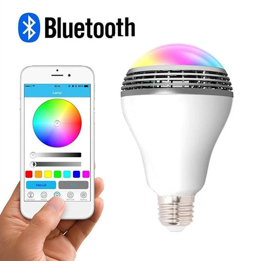 Creative Home LED Smart Bluetooth Lautsprecher E27 Glühbirne - Shopteufel