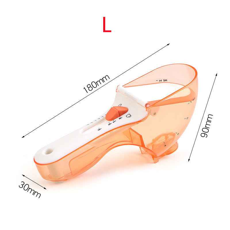 Küchenhelfer mit magnetisch verstellbarem Gewürzmesslöffel - Shopteufel