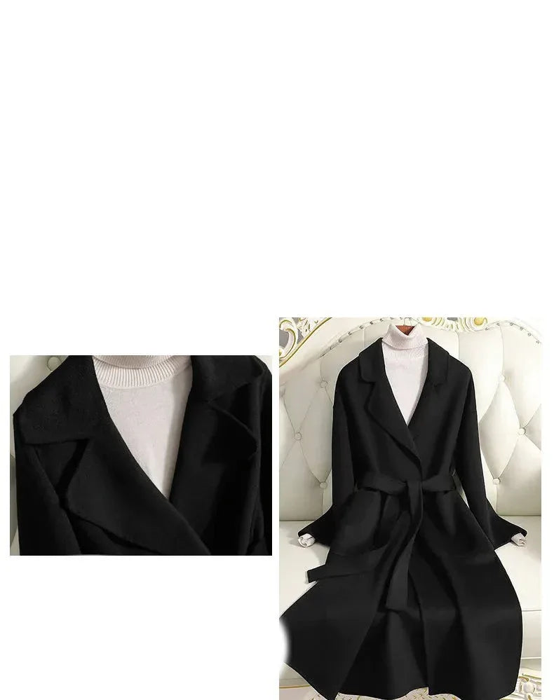 Wintermantel aus Wolle für Damen - Shopteufel