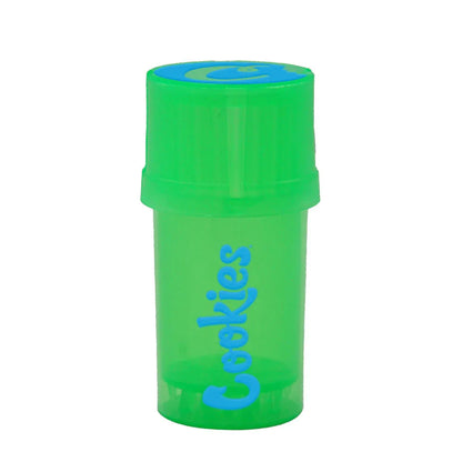 Dreilagiger Kunststoff-Grinder mit Aufbewahrungsbox und integriertem Rauchmühlenaufsatz - Shopteufel