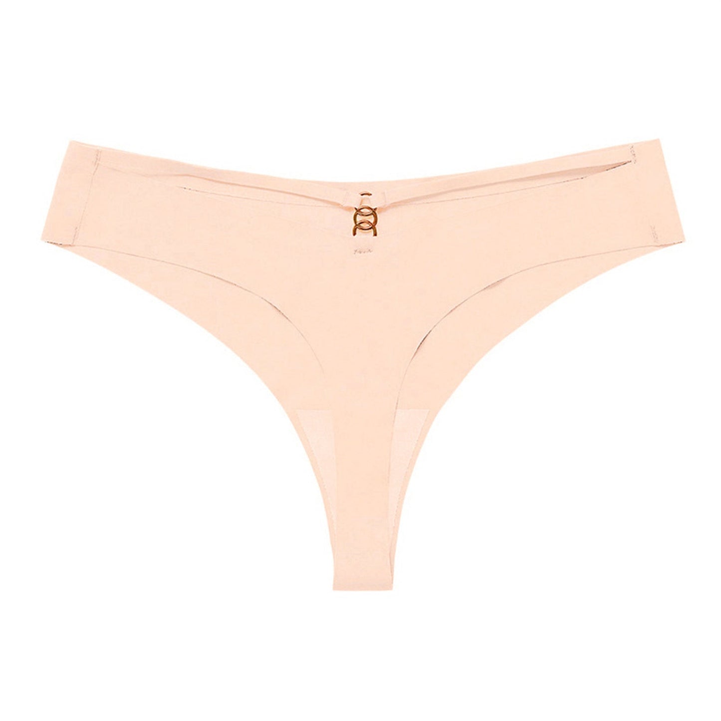 Nahtloses Höschen-Set für Damen, sexy, tiefsitzender G-String-Tanga aus Eisseide - Shopteufel