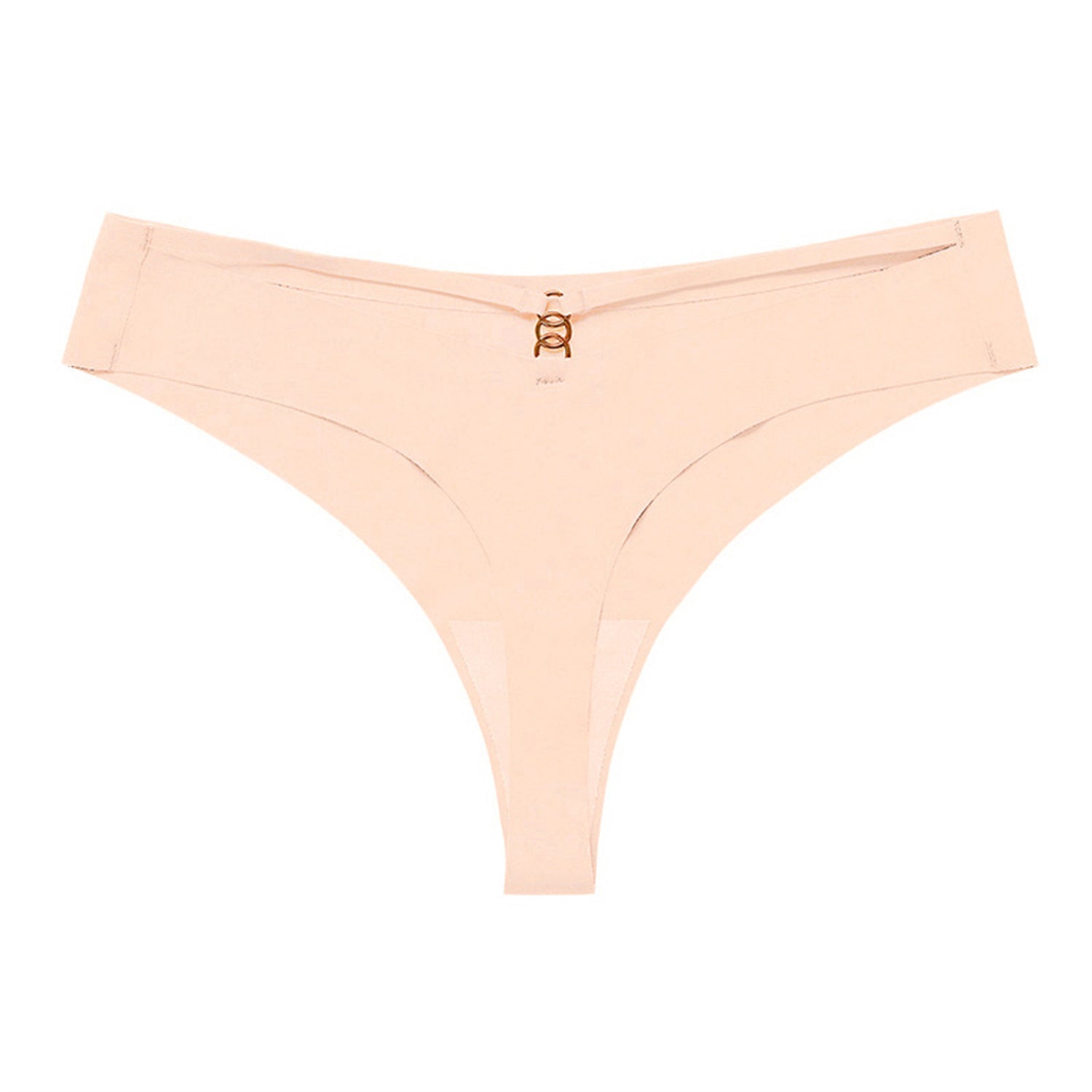 Nahtloses Höschen-Set für Damen, sexy, tiefsitzender G-String-Tanga aus Eisseide - Shopteufel