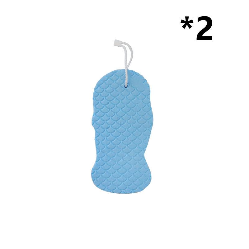 3D-Körpermassageschwamm mit Fischschuppenmuster, dreidimensionaler Badeball - Shopteufel