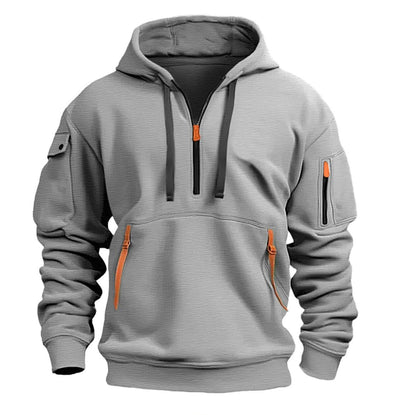 Kapuzenpullover, lockerer Pullover, modisches Sweatshirt - Shopteufel