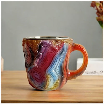 400 ml Kaffeetasse aus Kunstharz mit Henkeln - Shopteufel