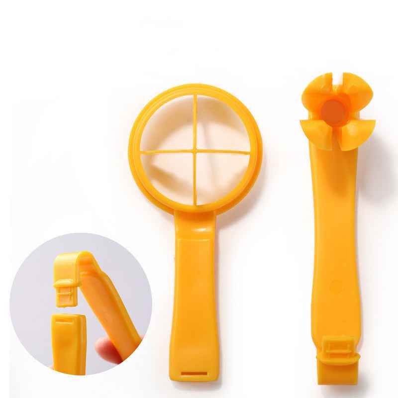 Tomatenschneider, Traubenschneider, Kirschtomatenschneider, Küchenhelfer für Pizza, Obstschneider, Zubehör für kleine Tomaten, manuelles Schneidegerät - Shopteufel