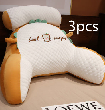 Sofakissen, flauschiges Mittagskissen, dreieckiges Lesekissen - Shopteufel