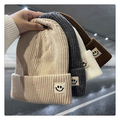 Strickmütze für Damen, Winter, einfarbig - Shopteufel