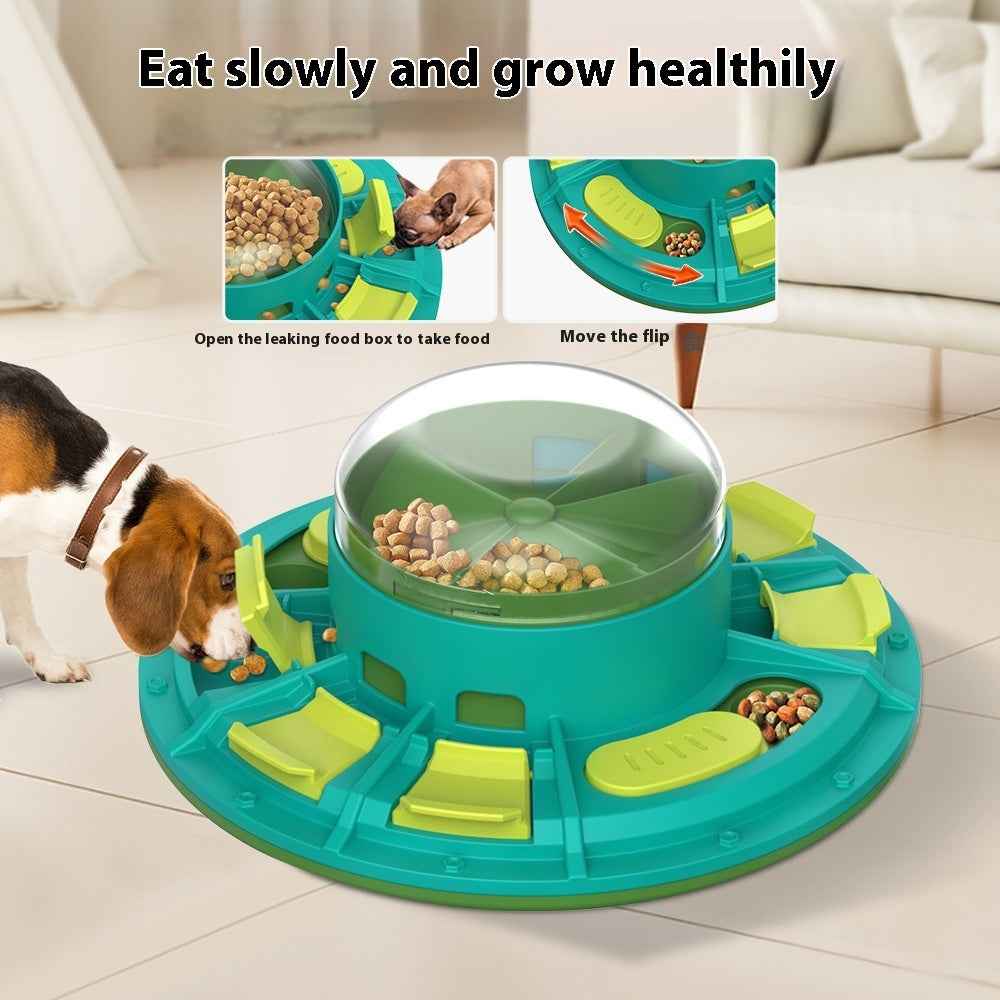 Interactive Dog Puzzle Toy For IQ Improvement And Slow Feeding Suitable For All Sizes Pets Nutritious Diet-Friendly Non-Electric Plastic Pets Game Pet Products - Shopteufel