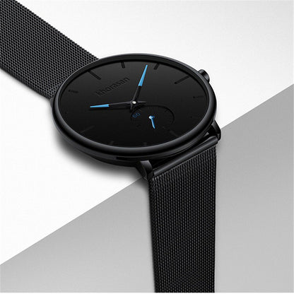 Herren-Armbanduhr mit Quarzwerk - Shopteufel