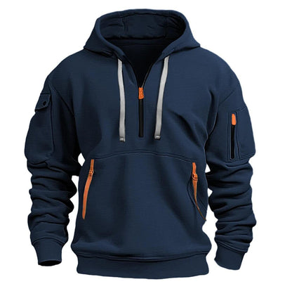 Kapuzenpullover, lockerer Pullover, modisches Sweatshirt - Shopteufel