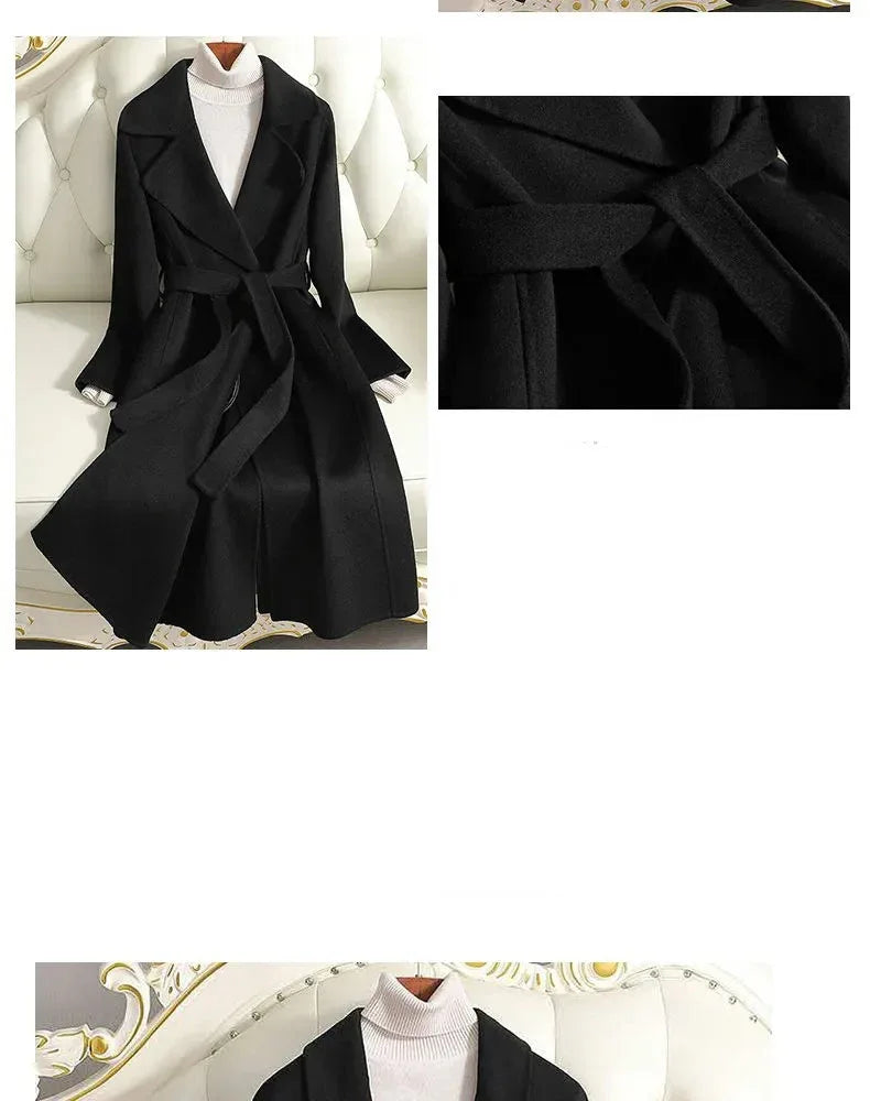 Wintermantel aus Wolle für Damen - Shopteufel