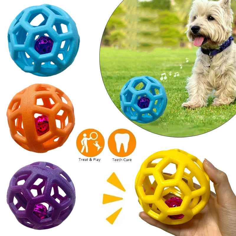 Dog Chew Ball Toy TPR Pets Interactive Training Toys For Small Large Dog Teeth Cleaning Molar Supplies Outdoor Pets Ball Toy - Shopteufel