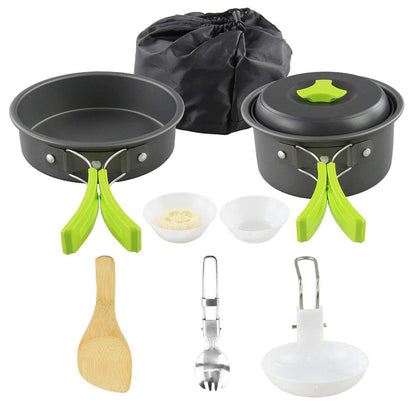 Camping-Kochgeschirr-Set, Outdoor-Kochset - Shopteufel