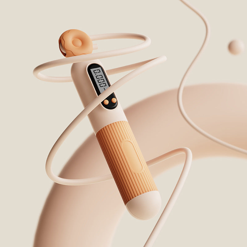 Springseil mit Zähler, verstellbares Springseil mit Kalorienzähler - Shopteufel