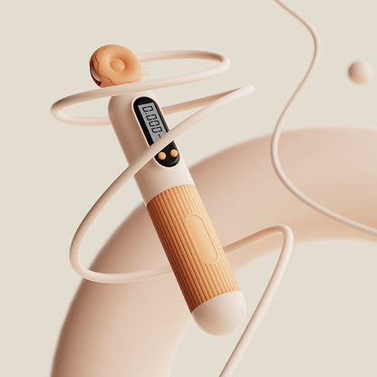 Springseil mit Zähler, verstellbares Springseil mit Kalorienzähler - Shopteufel