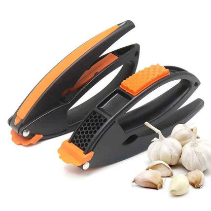 Manual Multifunctional Household Garlic Press Set Kitchen Gadgets - Shopteufel
