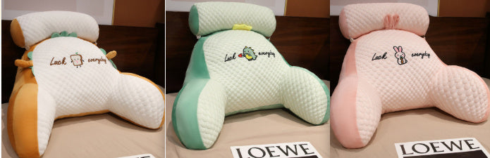 Sofakissen, flauschiges Mittagskissen, dreieckiges Lesekissen - Shopteufel