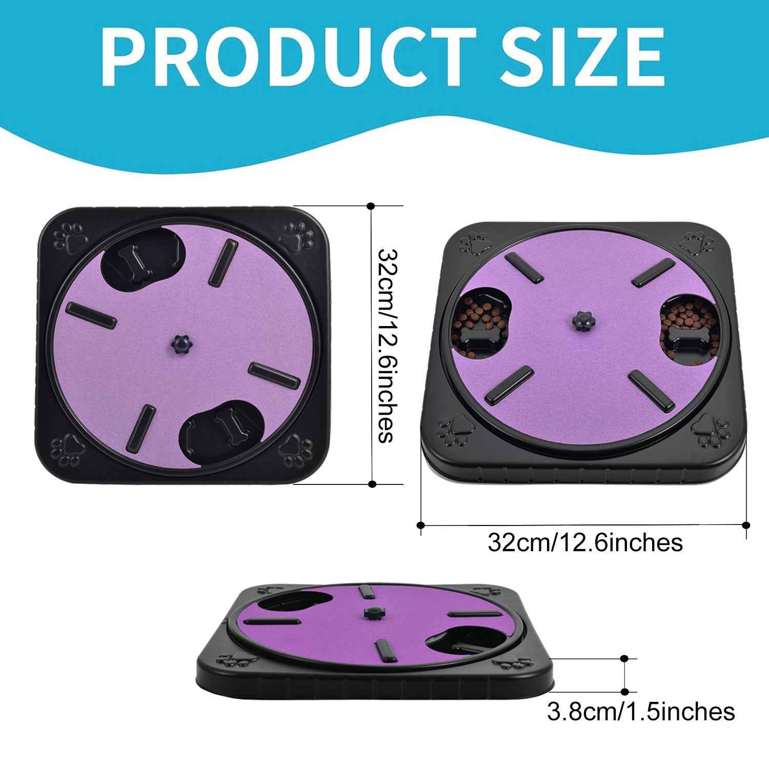 Kratzbrett für Katzen und Hunde, 360° drehbar - Shopteufel