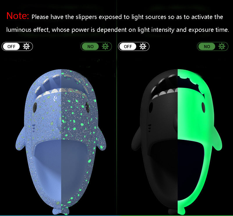 Haifisch-Hausschuhe mit Sternenlicht-Design für Damen & Herren