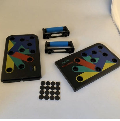 Neunfach verstellbare Liegestützbretthalterung für Indoor-Fitnessgeräte - Shopteufel