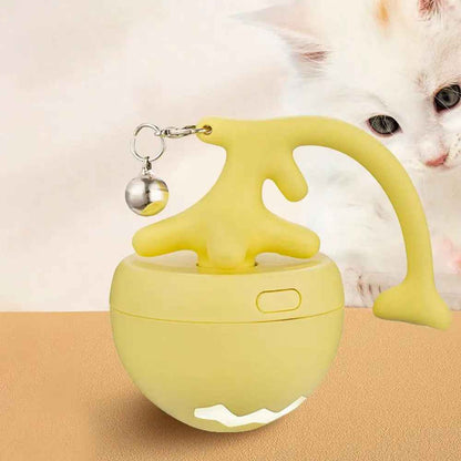 Smart Interactive Cat Toy Ball USB Rechargeable Moving Rolling Ball USB Rechargeable Ball Smart Moving Pets Toy Self-Play Pet Products - Shopteufel
