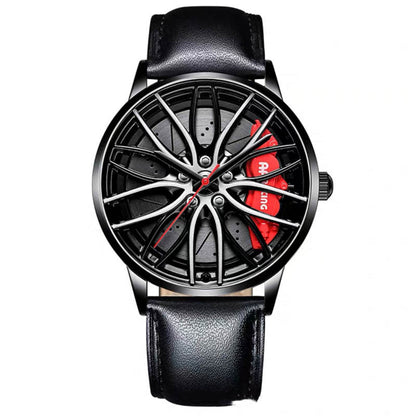 Automatic Movement Watch Waterproof Wheel Style Non-mechanical Watch - Shopteufel