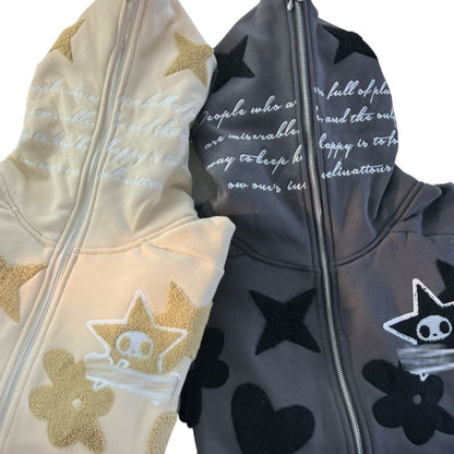 Hoodie Jacke mit Kapuze - Shopteufel