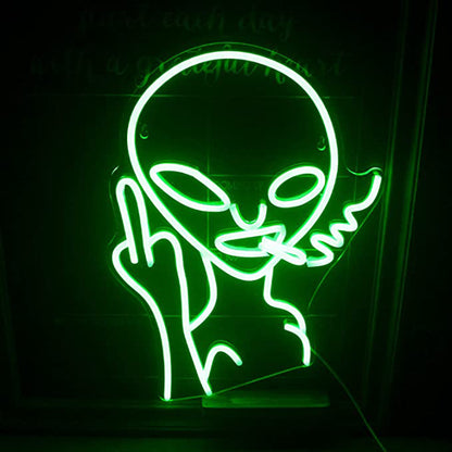 Alien-LED-Acryl-Neonlampe