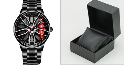 Automatic Movement Watch Waterproof Wheel Style Non-mechanical Watch - Shopteufel