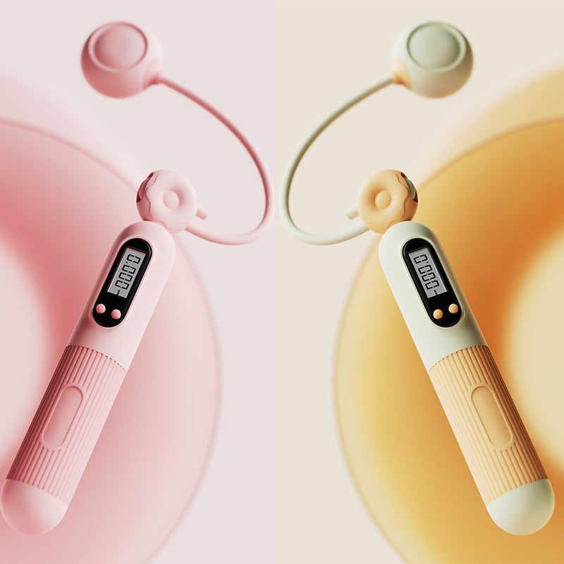 Springseil mit Zähler, verstellbares Springseil mit Kalorienzähler - Shopteufel