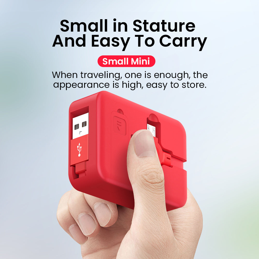 4-in-1-Einziehkabel, kreatives Macaron-USB-C-Micro-Kabel für iPhones mit Handyhalterung - Shopteufel