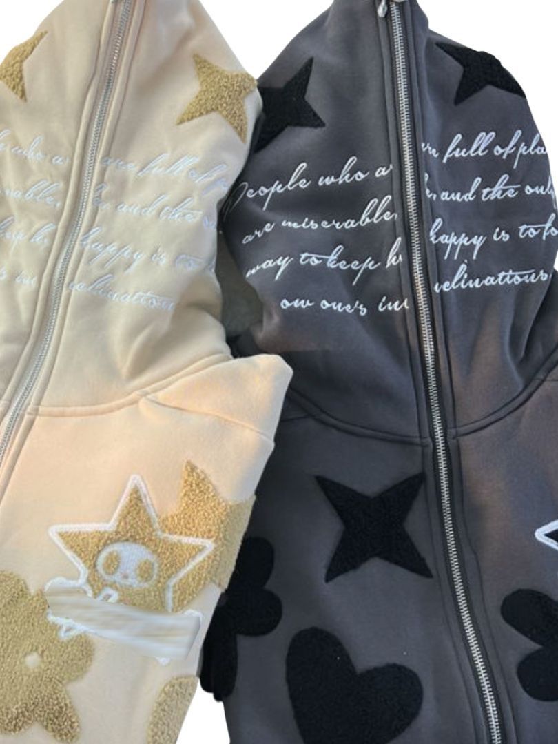 Hoodie Jacke mit Kapuze - Shopteufel