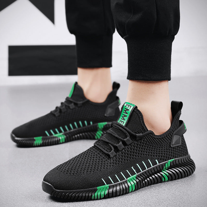 Mesh-Sneaker für Herren – Atmungsaktive, leichte Laufschuhe - Shopteufel