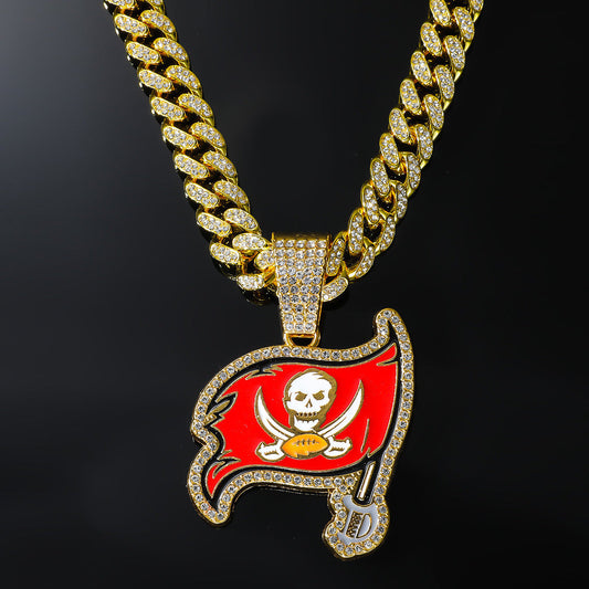 Hip-Hop Piraten-Diamantanhänger - Shopteufel